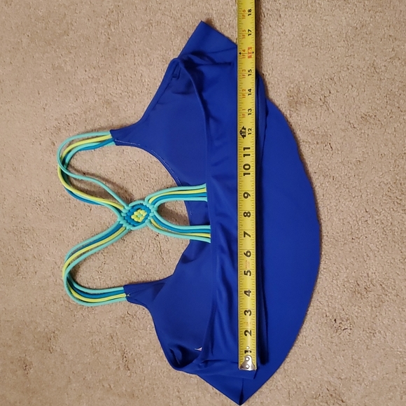 Xhilaration Blue Bikini Top XL - Picture 3 of 6